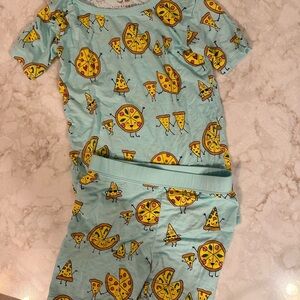 Little Sleepies pizza party Pajama Sets